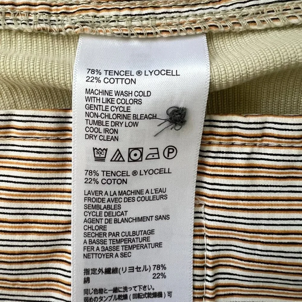 Tommy Bahama Shorts Paradise Nation Men's Size 35 Khaki Flat Front 10-Inch